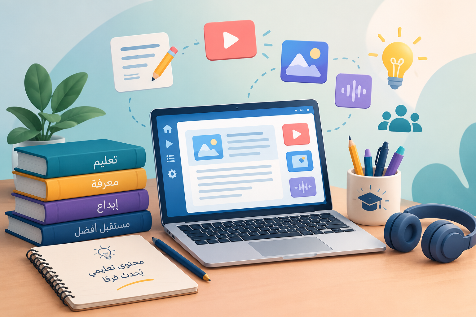 صناعة المحتوى التعليمي